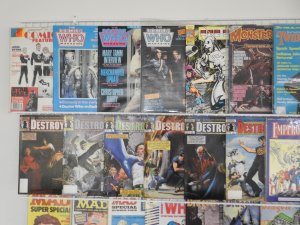 Huge Lot 92 Magazines, Fanzines, Captain Britain+ Avg Fine Condition!