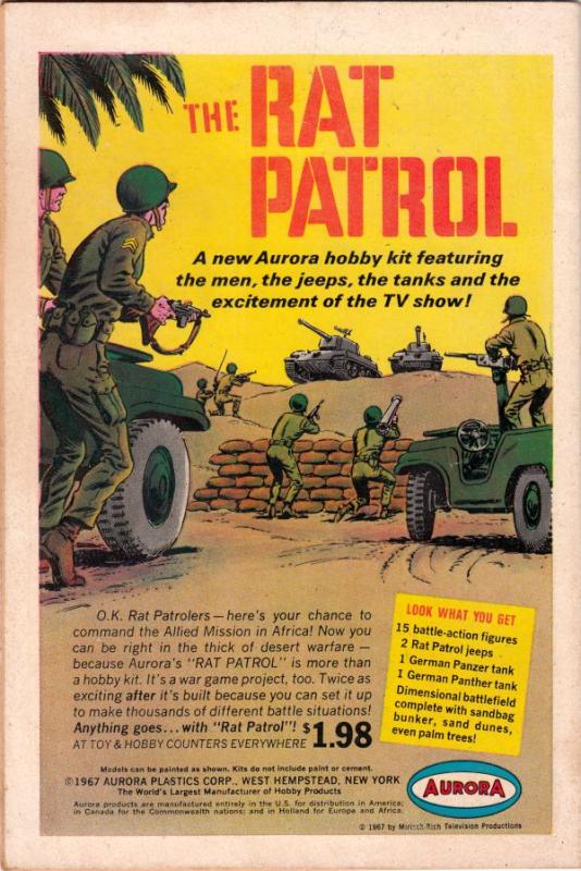 Our Army at War #180 (May-67) VF/NM+ High-Grade Easy Company, Sgt. Rock