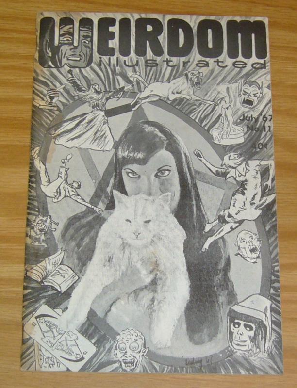 Weirdom Illustrated #11 FN july 1967 - alt/weird/indy underground - rare htf