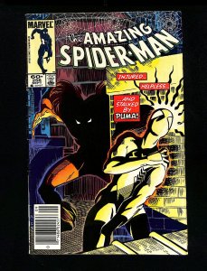 Amazing Spider-Man #256 Newsstand Variant 1st Puma!