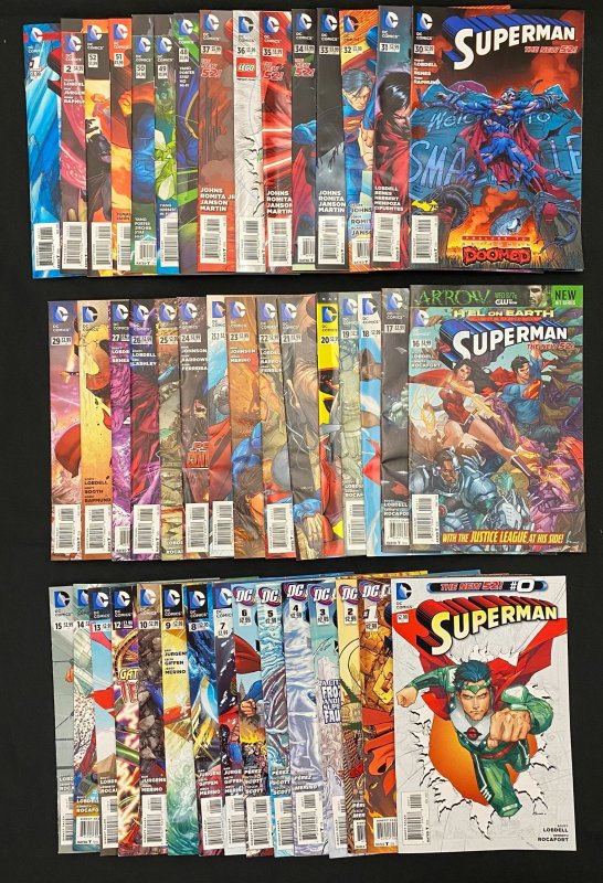 DC New 52: Superman - 45 book lot