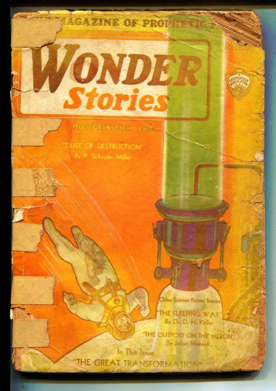 Wonder Stories-Pulps-2/1931-P Schuyler Miller-Ray Cummings