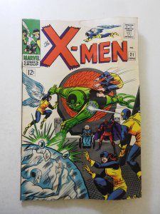 The X-Men #21 (1966) GD+ Condition moisture damage