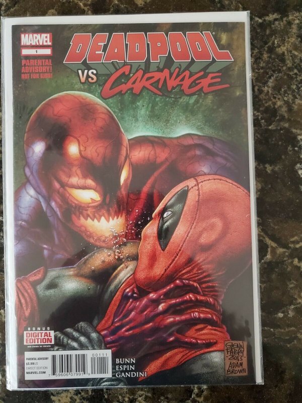 Deadpool VS Carnage #1 (Marvel, 2014) Condition: NM+ or Better
