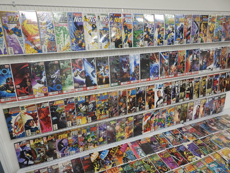 Huge Lot 150+ Comics W/ Nova, Punisher, Ghost Rider, +More! Avg FN/VF Condition!