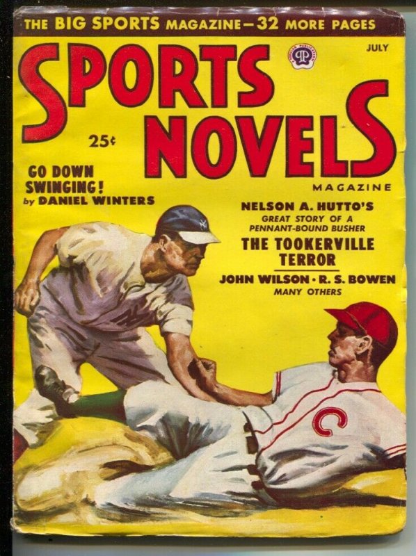 Sports Novels 7/1948baseball coverfootballboxinggolfVF Comic