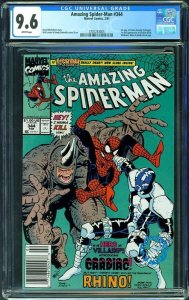 Amazing Spider-Man #344 (Marvel, 1991) CGC 9.6 - KEY