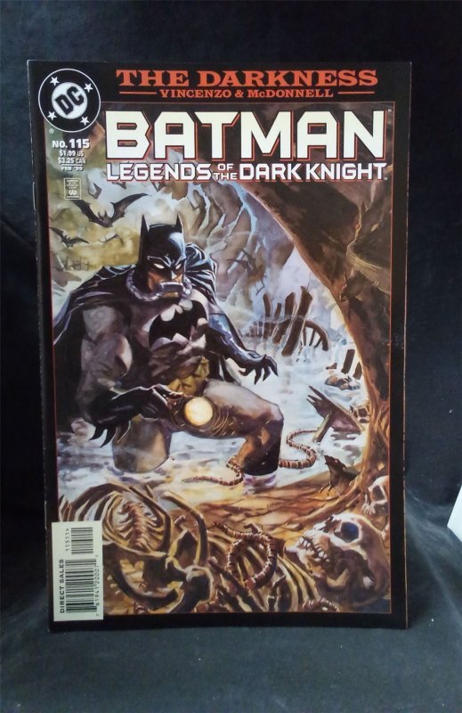 Batman: Legends of the Dark Knight #115 1999 DC Comics Comic Book