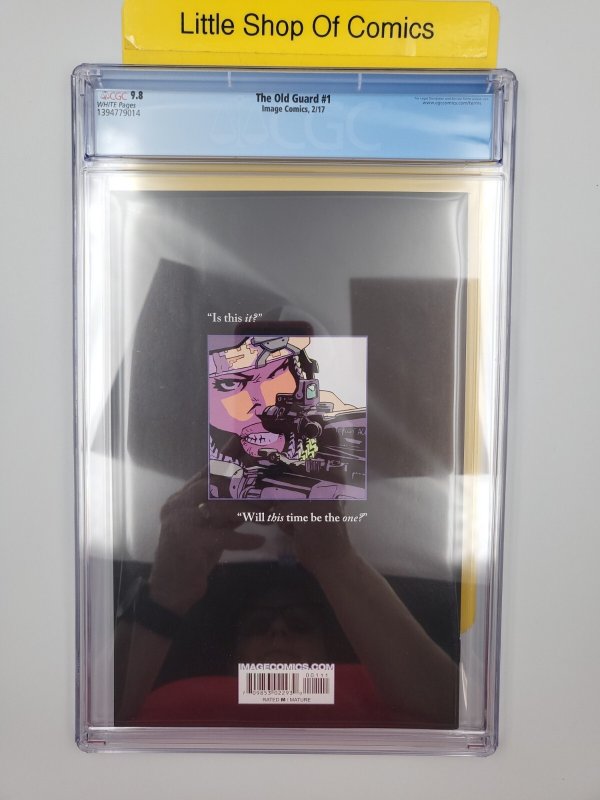 Old Guard #1 CGC 9.8 2017 Image Comics Netflix Movies