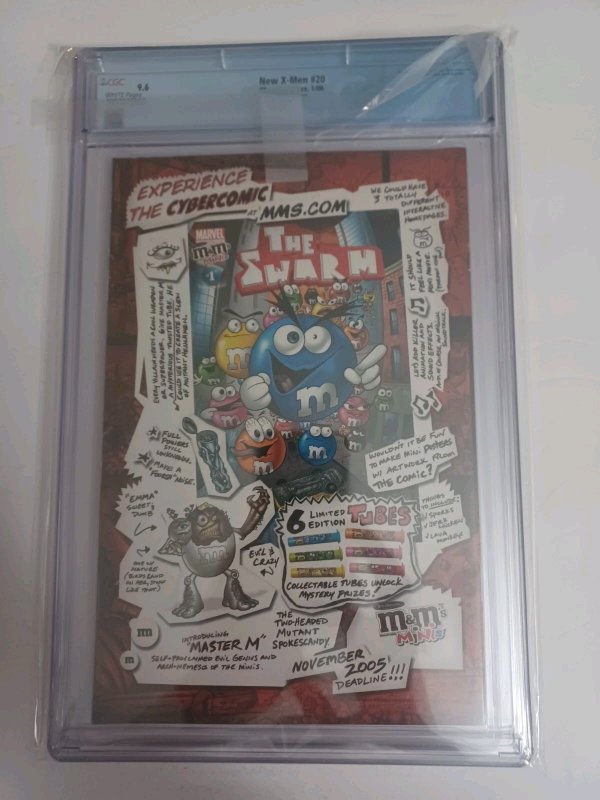 New X-men #20 Billy Tan Variant - Laura Kinney - 2006 - CGC 9.6