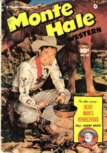 Monte Hale Western #65 FAIR ; Fawcett | low grade comic