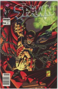 Spawn #16 (1992) - 6.0 FN *1st Appearance Anti-Spawn* Newsstand