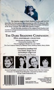 The Dark Shadows 25th Anniversary Companion Collection