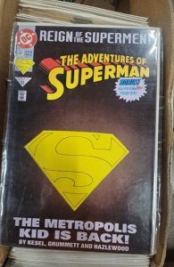 Adventures of Superman #501 Die-cut cover (1993)