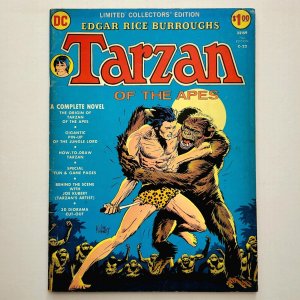 DC Limited Collector's Ed. #C-22 (1973) TARZAN Treasury Sz JOE KUBERT + Poster
