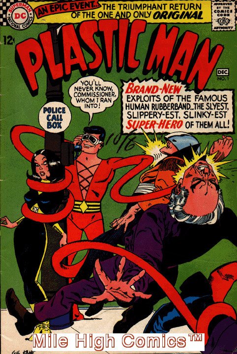 PLASTIC MAN  (1966 Series)  (DC) #1 Good Comics Book