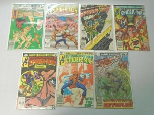 Spectacular Spider-Man lot 19 diff. 60c covers from #62-88 avg 6.0 FN (1982-84)