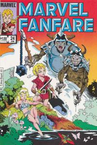 Marvel Fanfare #24 VF/NM; Marvel | save on shipping - details inside