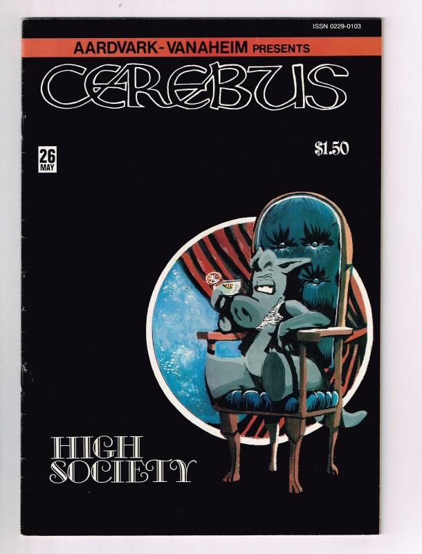 Cerebus The Aardvark # 26 VF Aardvark-Vanaheim Comic Book Dave Sim S10