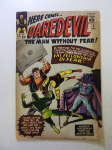 Daredevil #6 (1965) GD/VG condition 1 spine split, moisture damage