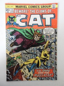 The Cat #2  (1973) VG Condition! 3/4 in tear front cover
