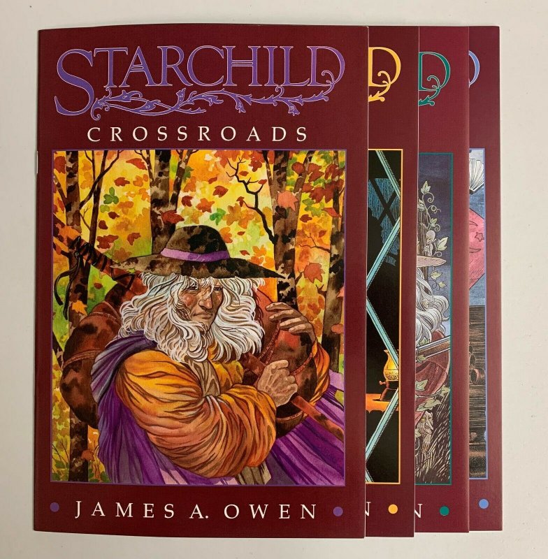 Starchild Crossroads #1-4 Set (Coppervale 1995) 1 2 3 4 James A Owen (9.0+) 