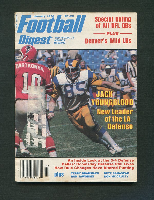 Football Digest / Jack Youngblood / January 1978