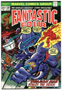 FANTASTIC FOUR #134, VF/NM, Dragon Man, John Buscema, 1961, more FF in store