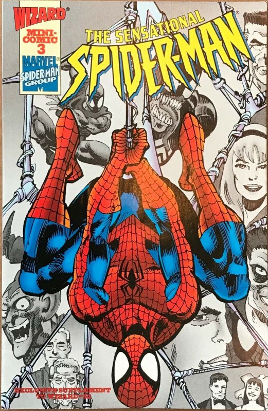 THE SENSATIONAL SPIDER-MAN Wizard Mini Comic — 1995 Marvel Universe Ashcan F+