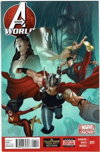 Avengers World #11 Iron Man Hulk NM