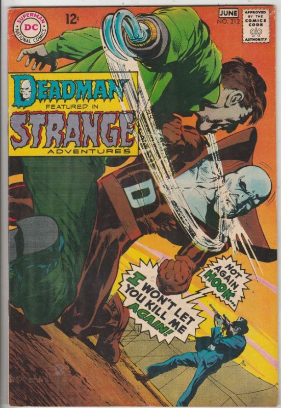 Strange Adventures #212 (Jun-68) FN/VF Mid-High-Grade Deadman