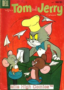 TOM AND JERRY (1948 Series)  (DELL) #180 Good Comics Book