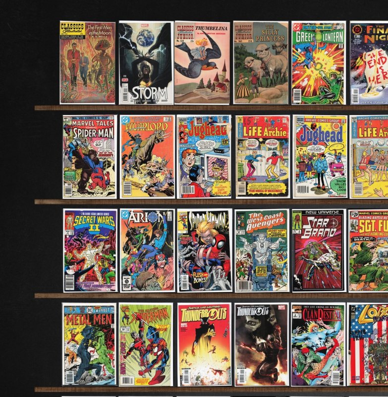 Huge Lot 150+ Comics with Star Brand, Metal Men, Ultimate Six & More!