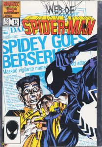 Web of Spider-Man #13 (1986) Spider-Man