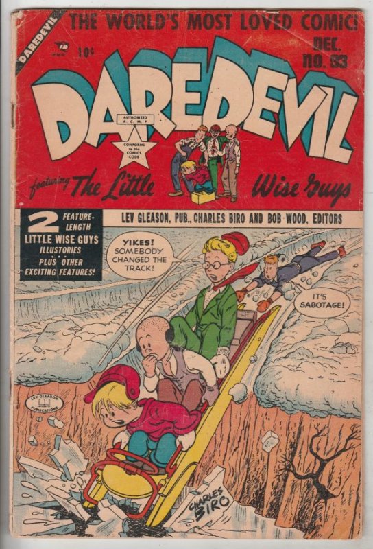 Daredevil Golden-Age #93 (Dec-52) FN- Mid-Grade Daredevil