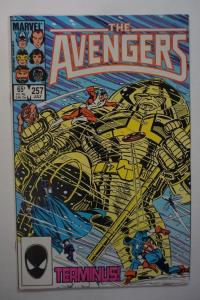 AVENGERS 257, VF/NM, Capt America,Terminus, 1st Nebula, Guardians of the Galaxy