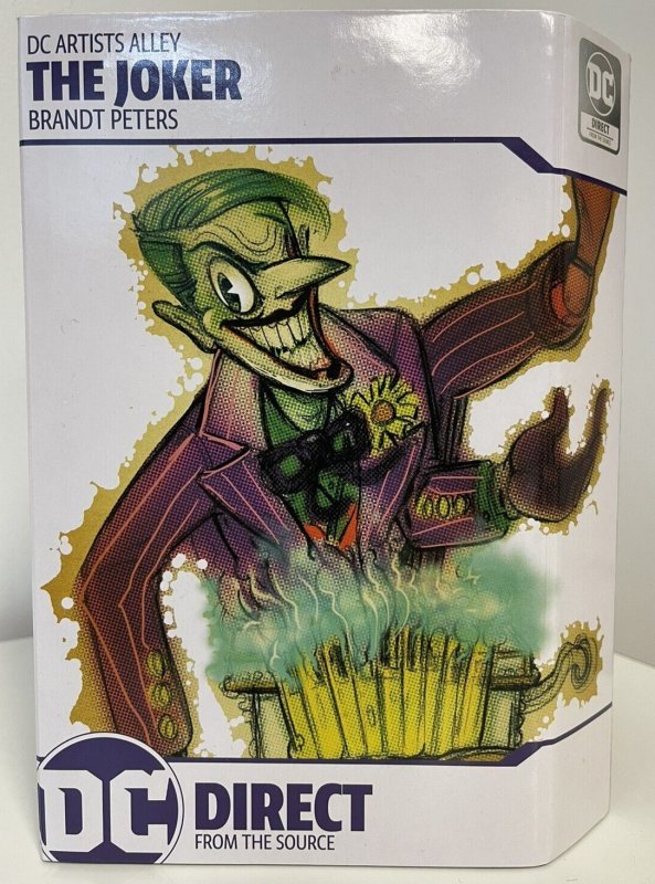 DC Collectibles DC Artists Alley Brandt Peters The Joker Statue NIB