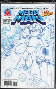 Mega Man #1 Variant Cover (2011) Mega Man