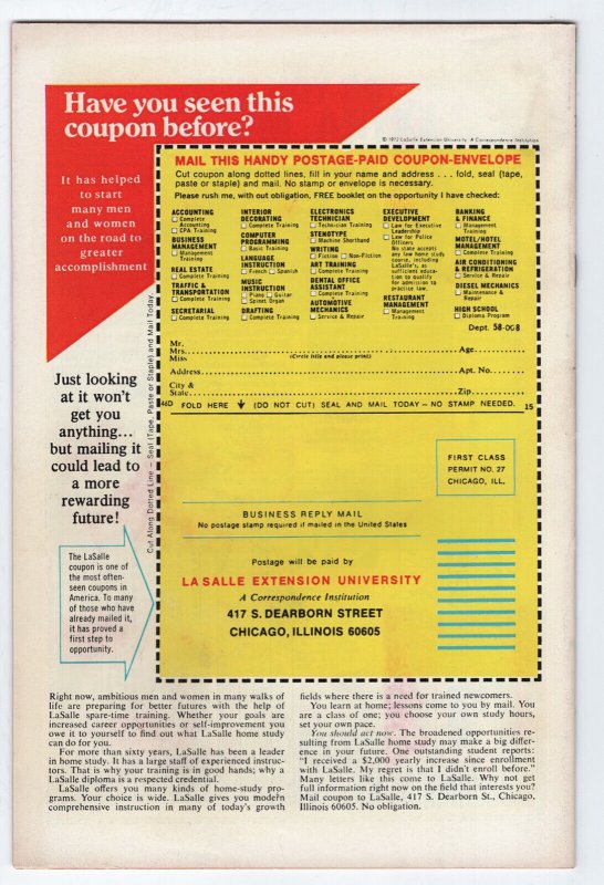 TOMB OF DARKNESS #11 - 4.5 - C-OW - Kirby