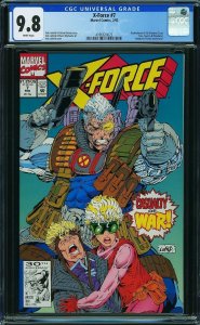 X-Force #7 (1992) CGC 9.8 NM/MT