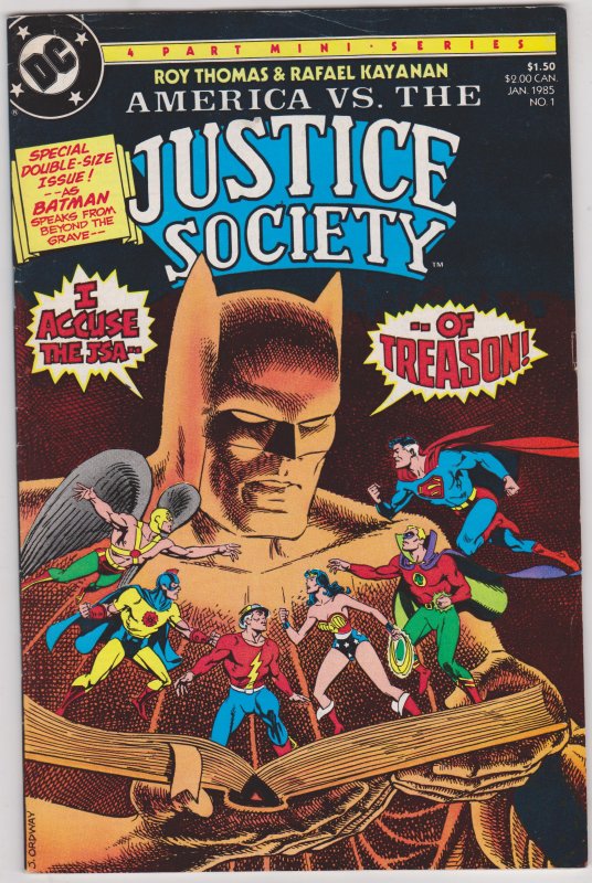 America vs the Justice Society #1