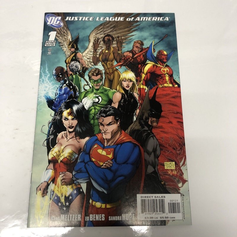 Justice League Of America (2006) # 1 (VF/NM) Variant Cover • Brad