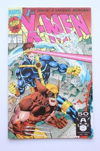 X-Men #1 Wolverine and Cyclops Cover (1991) X-Men [Key Issue] VFNM