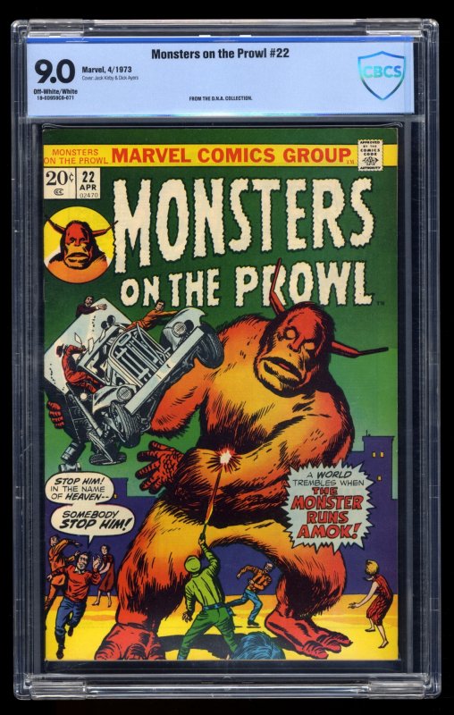 Monsters on the Prowl #22 CBCS VF/NM 9.0