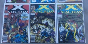 X-FACTOR 6PC LOT (VF/NM) LIEFEILD!! 1991