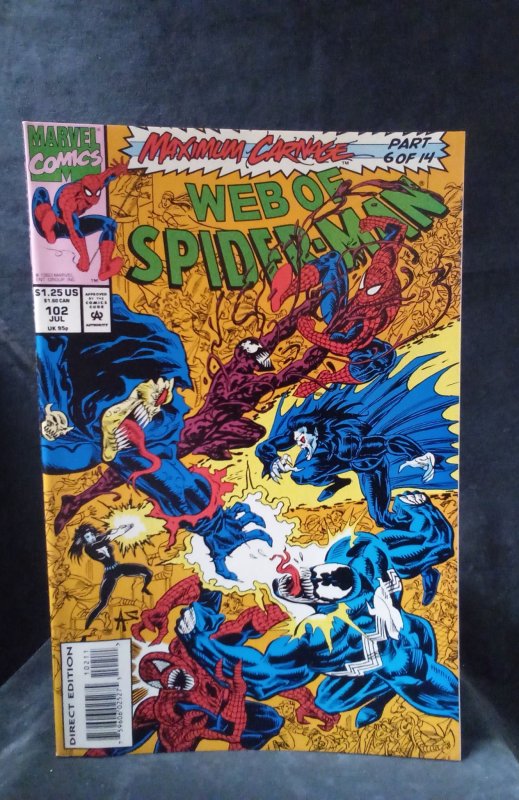 Web of Spider-Man #102 Direct Edition (1993)