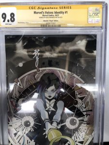 Marvel’s Voices: Identity (2021) # 1 (CGC 9.8 SS) Census = 13•Signed By Momoko