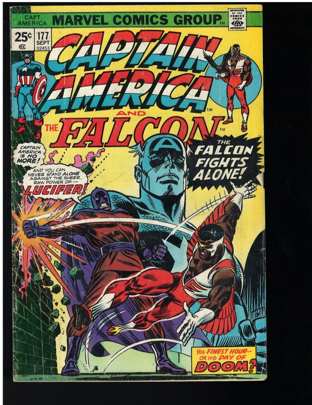 Captain America #177 (Marvel, 1974) VG