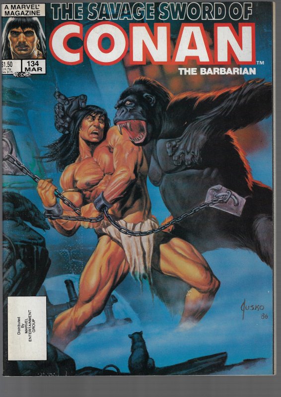 Savage Sword of Conan #134 (Marvel, 1987)