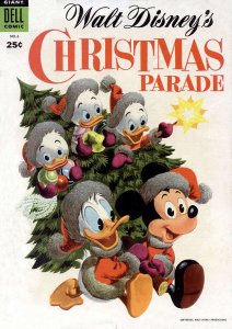 Walt Disney's Christmas Parade (Dell) #6 VG ; Dell | low grade comic 1954 Donald